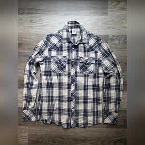 True Religion Mens Western Flannel